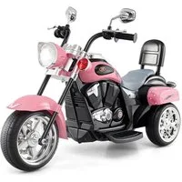COSTWAY Elektro-Kindermotorrad, 6V mit Hupe & Vor-und Rückwärtsschalter