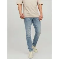 Jack & Jones Slim-fit-Jeans JJIGLENN – Jeans mit Stretch und figurbetonter Silhouette Used, modisch, slim fit, Denim/Jeans