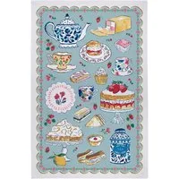 Ulster Weavers Geschirrtuch Afternoon Tea, (Set, 1-tlg., 1-teilig), 100% Baumwolle 48x74cm Blumen Küchentuch