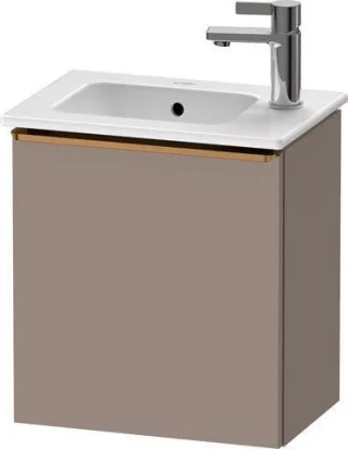 Duravit D-Neo Waschtischunterbau wandhängend Basalt Matt 410x274x440 mm - DE4259R04430000 DE4259R04430000