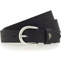 MUSTANG Ledergürtel "Harper" Pull-Up-Leder mit Vintagecharakter, in schmaler Form, 2,5 cm