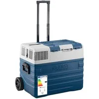TZS FIRST AUSTRIA Elektrische Kühlbox Kompressor Kühlbox, 43 L, -20°C bis +20°C, Trolleyfunktion, MAX/ECO, Innenbeleuchtung, USB-Anschluss, Display oder App, Tragegriffe