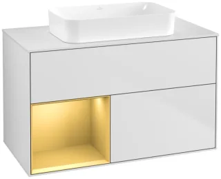 Villeroy & Boch Waschtischunterschrank Finion G65 1000x603x501mm Wandbel WT mit., G651HFMT G651HFMT