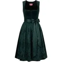 Krüger Madl Dirndl Dirndl Lovira 70cm Länge dunkelgrün