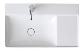 Duravit DuraSquare Waschtisch Weiß Hochglanz 800 mm - 23488000711 23488000711