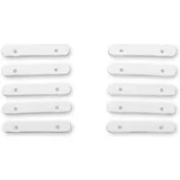 Deco-Raum Bleistäbchen Bleistreifen Lackiert Hochwertig, Vorhänge, (10-tlg), Beschwerung