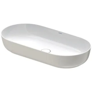 Duravit Luv Aufsatzbecken Weiß Hochglanz / Grau Seidenmatt, 800 mm - 0379802300 0379802300