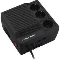 Spannungsregler PowerWalker AVR 1200 schwarz, Überspannungsschutz, Schalter