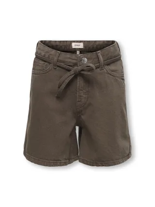 KIDS ONLY - KOGGIANNA MW BELTED COL SHORTS NOV Chocolate Brown - Gr. - 140