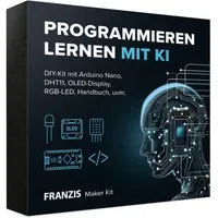 Franzis Experimentierkasten FRANZIS Maker Kit Programmieren Lernen mit KI, (20-tlg)