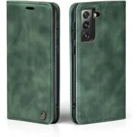 Tec-Expert Handyhülle Tasche Hülle für Samsung Galaxy S21 FE 4G/5G 6.4 Zoll, 6.4, Cover Klapphülle Case mit Kartenfach Fliphülle aufstellbar