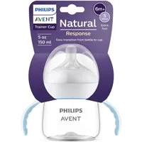 Philips AVENT Babyflasche Natural Response Trinklernbecher, 150ml, extra schnelle Durchflussrate