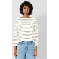 QS 3/4 Arm-Pullover Strickpullover Leichter Strickpullover aus Viskosemix