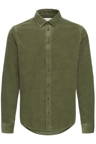 Casual Friday - CFREIMS BABY CORD SHIRT burnt olive - Gr. - L