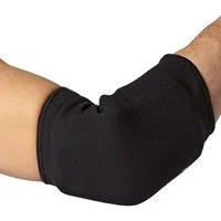 BAY-Sports Ellenbogenschutz Ellbogenbandage mit Polster Kampfsport Ballsport KWON Ellbogen, MMA, Volleyball, Basketball, Dauerelastisch