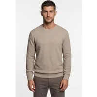 Gant Rundhalspullover COTTON TEXTURE C-NECK Regular fit mit Rundhalsausschnitt