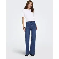 ONLY Bequeme Jeans ONLCYPRESS HW POCKET FLARE DNM PIM