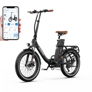 [EU DIRECT] Onesport OT16-2 Electric Bike, 48V 17AH Battery, 250W Motor, Top Speed 25KM/H, Bluetooth-Enabled for APP, Du