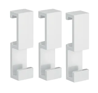 emco loft Haken-Set VPE: 3 Stück, weiss, 057513900 057513900