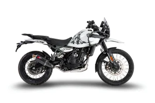 Sport Auspuff ZARD BLACK Royal Enfield Himalayan 450 Bj.2024-2025 eintragungsfrei EURO5/EURO5+ /+ABE