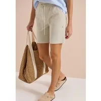 CECIL Shorts Style Chelsea Sommer-Shorts mit elatsichem Bund und Tunnelzug