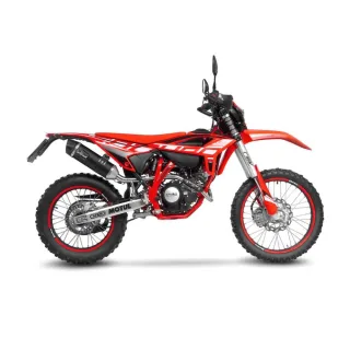 LeoVince Sport Auspuff LV One EVO Edition BLACK Beta RR 125 LC Enduro /Motard Bj.2021-2024 EURO5 ABE