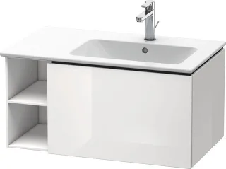 Duravit L-Cube Waschtischunterbau wandhängend Weiß Hochglanz 820x481x400 mm - LC619202222 LC619202222