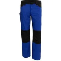Qualitex Workwear Arbeitsbundhose "X-Serie" X-treme strapazierfähige Arbeitshose - faserverstätkt (1-tlg) Werkstatthose, 9 Taschen, Bundhose mit vorgeformter Kniepolstertasche