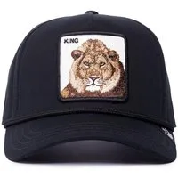 GOORIN Bros. Trucker Cap Goorin Bros. King 100 - Allover Canvas Cap Twill Black (Basecap, Trucker Kappe, Full Trucker)