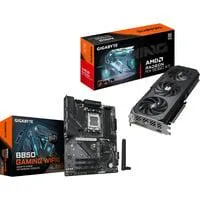 AMD Radeon RX 9060 XT GAMING OC 16GB + B850 GAMING WIFI6, PC-Aufrüstkit schwarz
