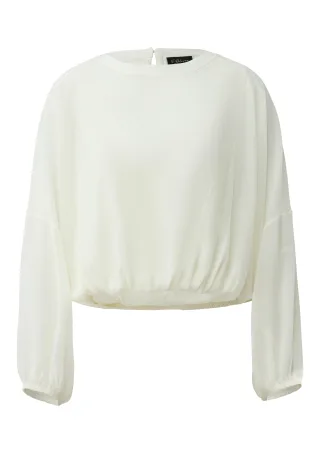 s.Oliver BLACK LABEL - Bluse creme - Gr. - 44