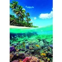 Clementoni® Puzzle Hochwertiges Sommer-Paradies-Puzzle 1000Stück, Puzzleteile