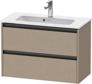 Duravit Ketho.2 Waschtischunterbau wandhängend Leinen Matt 810x390x549 mm - K25256075750000 K25256075750000