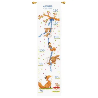 Messlatte "Fuchs + Hase"