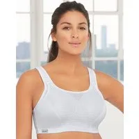 GLAMORISE Bügelloser BH Verstellbarer Sport BH