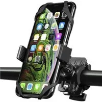 Trizand Handy-Halterung Fahrrad-Telefonhalter Handyhalterung, (bis 14 Zoll, Spar-Set, 1-tlg., praktisch sicher, einfache Installation und 360° Kopf)