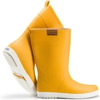 Ultrapower REGNRASK Damen Schlupfstiefel Kontrastsohle 39 Gelb-Weiß Gummistiefel Gartenstiefel Matschstiefel Festivalstiefel