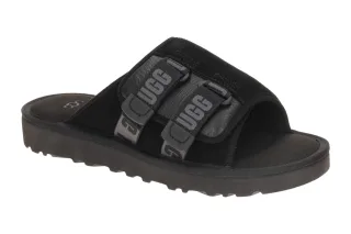 UGG 1142730 BLK Herren Pantoletten schwarz sportlich flexibel Klettverschluss