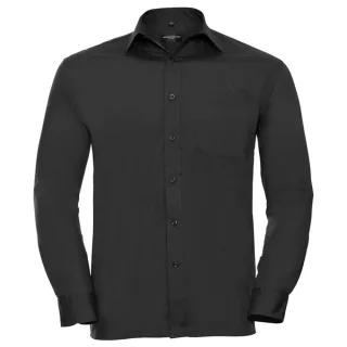 Russell Collection - "Classic" Hemd für Herren Langärmlig ()