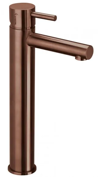 Herzbach Design iX Waschtisch-ELB Schaft ohne Ablauf Edelstahl Copper, 21.133200.2.39 21.133200.2.39