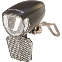 Prophete Fahrradbeleuchtung LED-Scheinwerfer für E-Bike und Dynamo (6V), 15 LUX