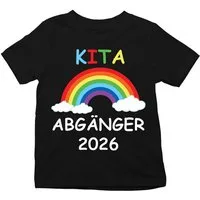 Youth Designz Print-Shirt Kinder T-shirt "KITA ABGÄNGER 2026" Kindergarten Abschluss T-Shirt mit trendigen Aufdruck für Jungen und Mädchen