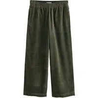 Next Palazzohose Cordhose mit weitem Bein, Kurzgröße (1-tlg)