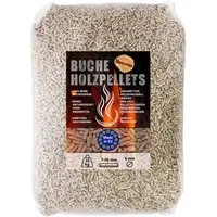 Flameup Holzpellets Buche Pellets 15 kg Grill Smoker Pizzaofen Rauch BBQ Holz Grillen, 15 kg