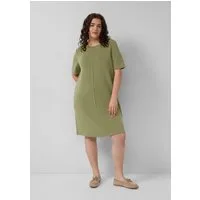 s.Oliver Minikleid Kleid Scuba-Kleid mit Biese
