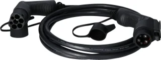efuturo Spiralladekabel Typ 2 auf Typ 1 Stecker, 1 Phase, bis zu 7,4 kW, 32 A, 230 V, Mode 3, 5m - 117.7330