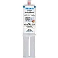 WEICON Klebstoff Epoxyd-Minutenkleber, universeller Epoxidharzklebstoff, transparent, (Set, 1-tlg), schnellhärtend