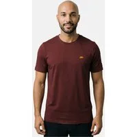 FORSBERG T-Shirt T-Shirt mit kleinem Gummi-Patch