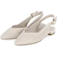 La Strada La Strada 2501237 4021 Damen Textil beige Slingpumps