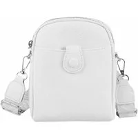 ITALYSHOP24 Schultertasche Damen Tasche Minibag Umhängetasche Geldbörse Handytasche Crossover, Brusttasche Bodybag Crossbody Hüfttasche Clutch leicht Gewicht